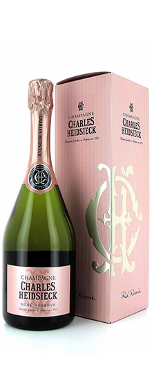 Charles Heidsieck Rosé Réserve díszdobozban