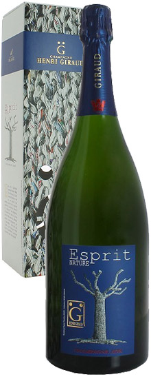 Henri Giraud Esprit Brut Nature Magnum díszdobozban