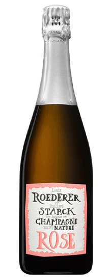 Louis Roederer Brut Nature Rosé Philippe Starck