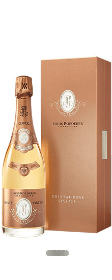 Louis Roederer Cristal Rosé díszdobozban