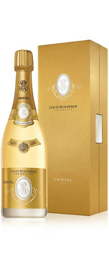 Louis Roederer Cristal díszdobozban