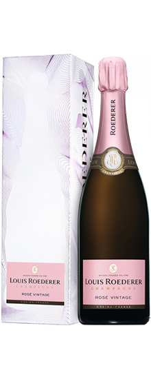 Louis Roederer Rosé Millésimé díszdobozban