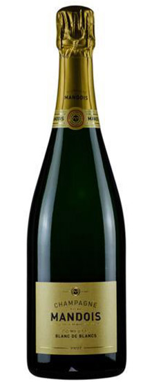 Mandois Blanc de Blanc 1er cru Salmanazar fadobozban