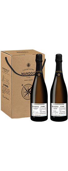 Mandois Coffret Cuvée Terroirs "Le Nord et Le Sud"
