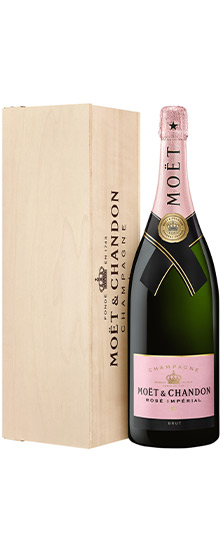 Moët&Chandon  Rosé Impérial Jeroboam fadobozban