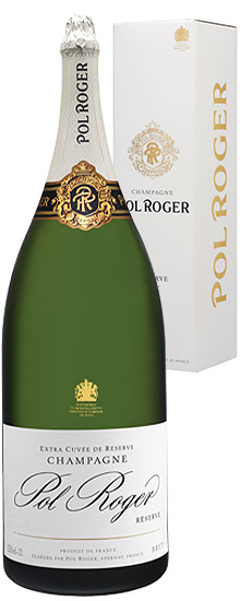 Pol Roger Brut Réserve Balthazar díszdobozban