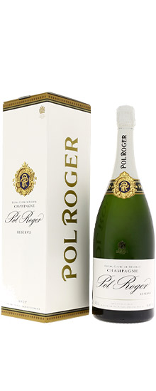 Pol Roger Brut Réserve Magnum díszdobozban