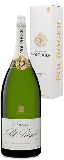 Pol Roger Brut Réserve Mathusalem díszdobozban