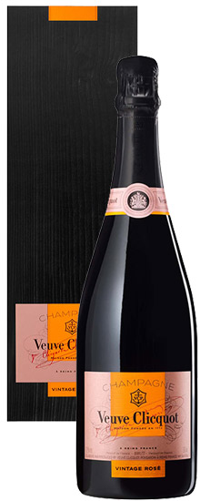 Veuve Clicquot  Vintage Rosé díszdobozban